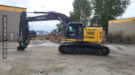 New 2022 JOHN DEERE 345GLC at Papé Machinery Construction & Forestry Handling in 
