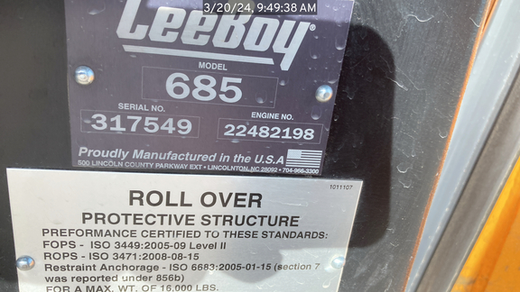 2022 LEEBOY 685D at Papé Machinery Construction & Forestry Handling in Wenatchee, WA